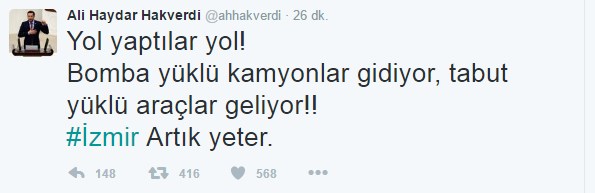 CHP'li Hakverdi'den patlama sonrası skandal tweet!